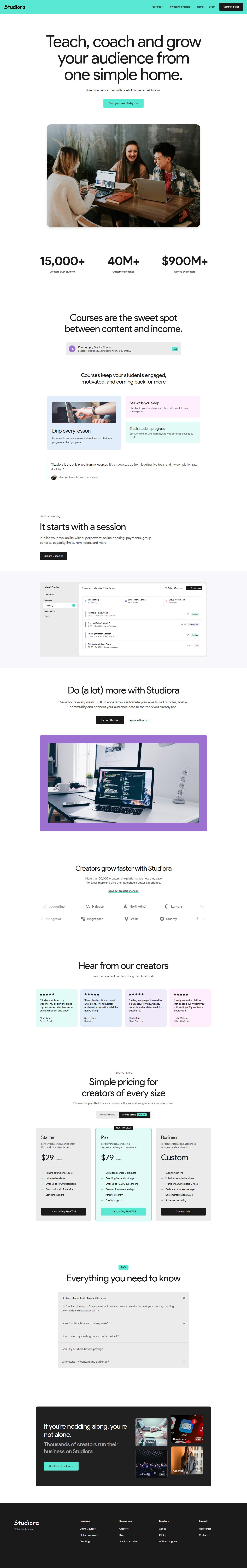 Studiora . Full page