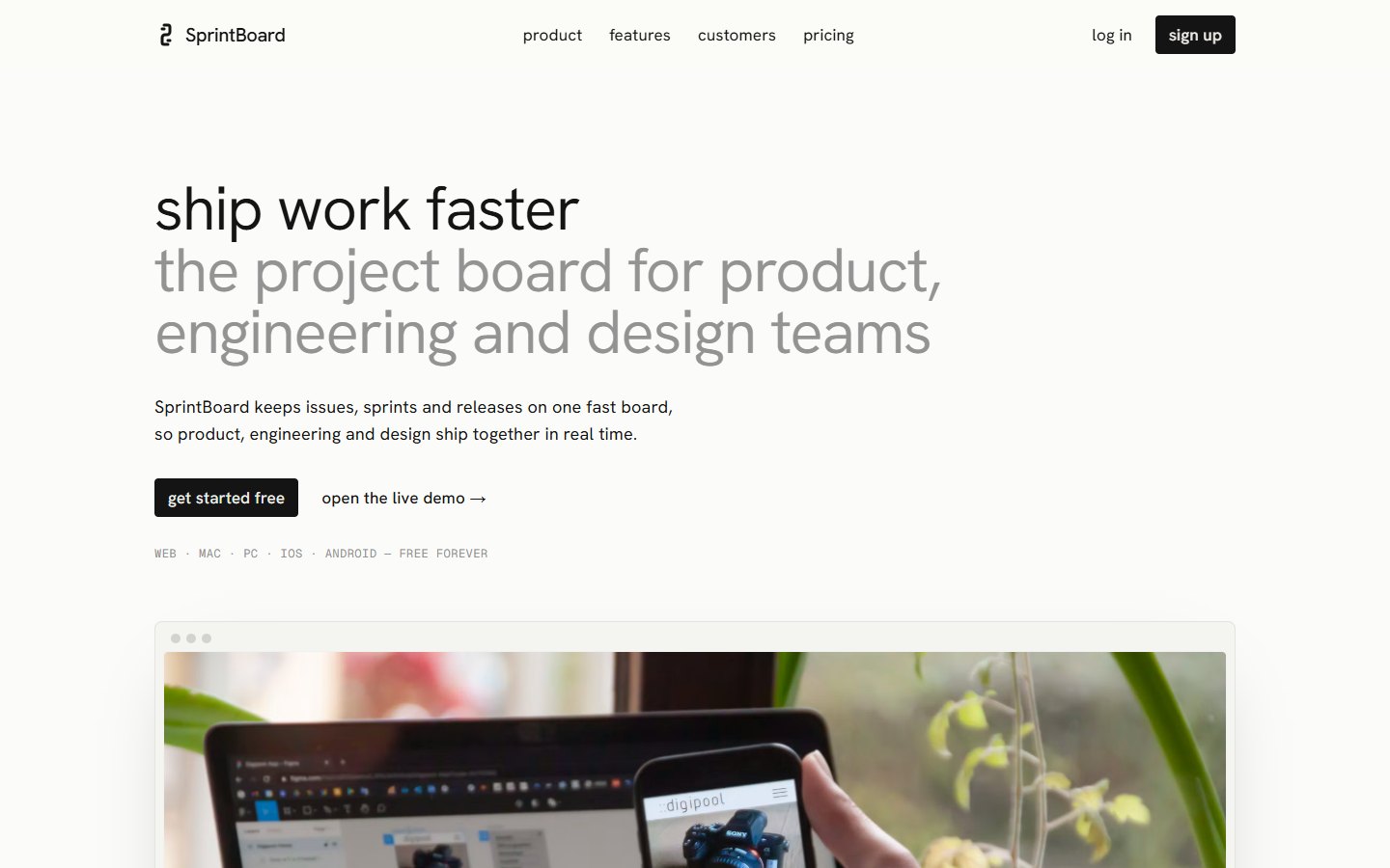 Preview of SprintBoard